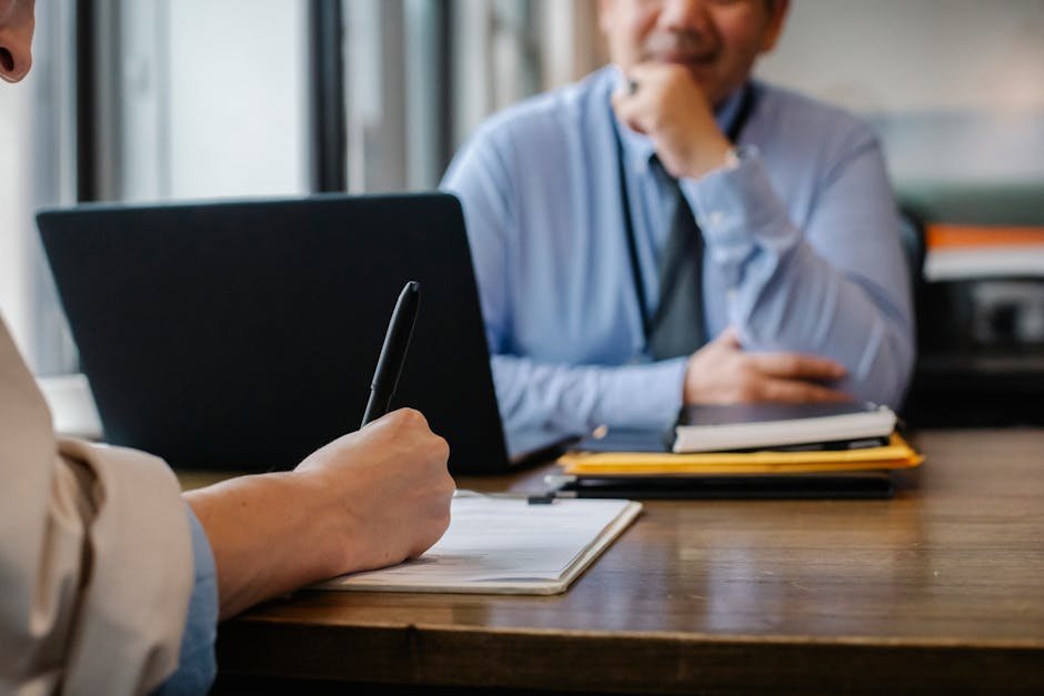 Woman smiling during productive video meeting with AI meeting assistant
